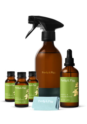 Basil & Spearmint Bathroom Bliss Kit with Oh! De Loo